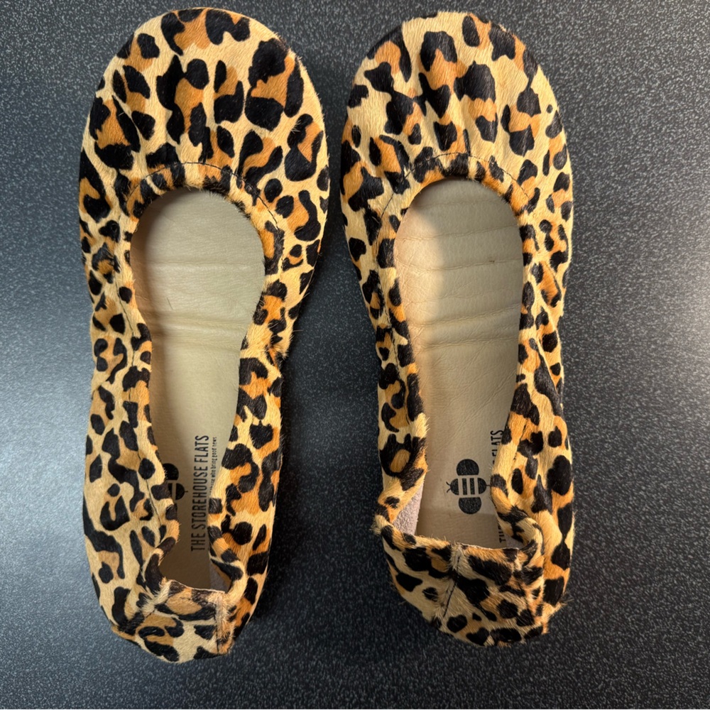 The Storehouse Flats in Leopard Print US W7 EU36